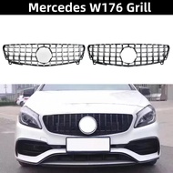 Mercedes A-Class W176 GT Grill Diamond Front Bumper Grille AMG A45 A180 A200 A260 2013-2018 Facelift
