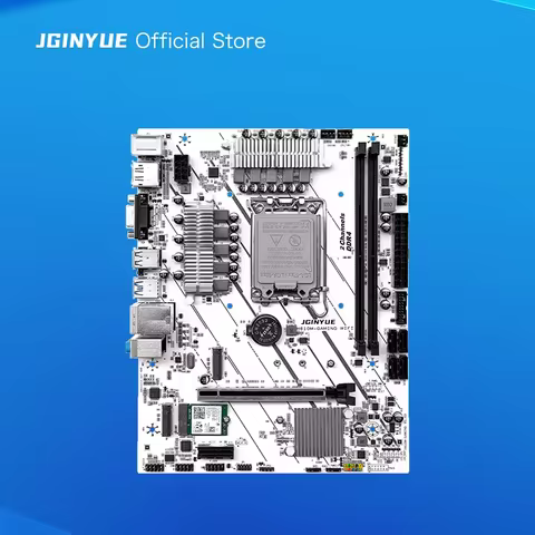 JGINYUE H610M Motherboard LGA 1700 Support Core i3/i5/i7/i9 12th 13th Processor Dual channel DDR4 Me