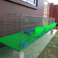 READY STOCK Sangkar Arnab HIGH QUALITY  4&6 Pintu/ Rabbit cage (besi tahan karat)