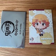[現貨] SEGA 鬼滅之刃 特典 迷你藝術板畫 硬卡紙 我妻善逸