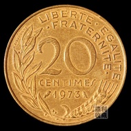 529010Readystock French Coins 20 Stuffed Copper Coins Wheat Ear Goddess Diameter 23.5mm Coins Coins 