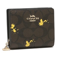 (日本代購)Coach snoopy woodstock wallet 史奴比銀包
