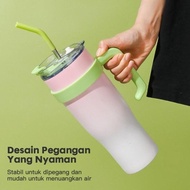 (READY STOK) [EXCLUSIVE MELMELSHOP5 ] Aesthetic Tumbler Stainless Steel Coffee Cup Botol 304 Mug Tah