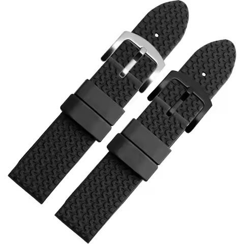 For Chopard Waterproof Soft Rubber 21MM 23mm Watch Band Classic Racing 168511 Men's Durable Silicone