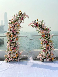 [For Rent / Buy] Floral Arch Wedding Decoration 婚禮佈置牛角拱門花佈置 ［幸福傳承］