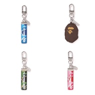 [Japanese Goods Daigou CITY] 2024SS BAPE APE HEAD ABC CAMO KEYCHAIN APE-Man Key Ring