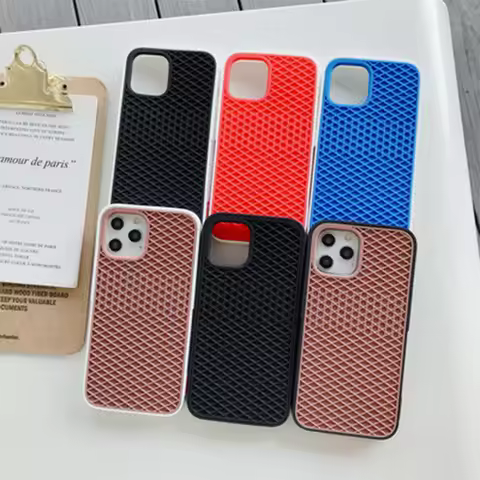 Case For iPhone 16 15 14 13 12 11 Pro Max XR XS X Waffle Shoe Sole Phone Case for iPhone 6 7 8Plus S