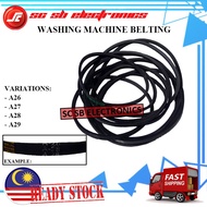 WASHING MACHINE BELTING SPARE PART - A26 / A27 / A28 / A29