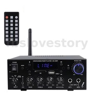Upgraded KS-33BT Low Frequency HiFi Stereo Digital Amplifier BT5.0 LED Digital Sound FM Radio 2x60W 