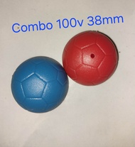 Combo 100 quả bóng nhựa 38mm