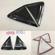 TOYOTA Carbon fiber side lamp cover decoration ABS chrome Side light trim For toyota c-hr chr 2018【ximall】car accessories