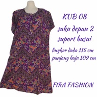 Daster kencana ungu label biru kub 08 daster busui kencana ungu saku