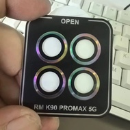 For RedmiK90 Redmi K90ProMax 9D Aluminum Alloy Camera Lens Protector Ring Cover Film For Redmi K90 P
