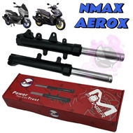 M.POWER NMAX 155 / AEROX 155 FRONT SHOCK ASSEMBLY 1SET FOR NMAX V1 V2 / AEROX V1 V2 (Made In TaiWan)