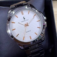 Master-Polo Watch Couple set Men & Women Stainless Steel Watch Jam Tangan Pasangan High Quality Watc