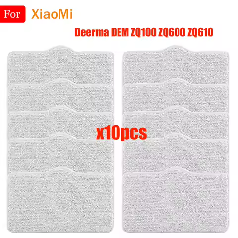 Mop Cleaning Pads For XiaoMi Deerma DEM ZQ100 ZQ600 ZQ610 Handhold Steam Vacuum Cleaner Mop Cloth Ra