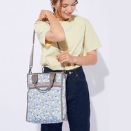 日本 LeSportsac X Disney Donald Duck 唐老鴨 淺藍色帆布 LG N/S TOTE 斜咩袋