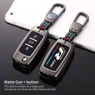 Zinc Alloy Car Key Case Cover For Volkswagen VW Polo Tiguan Passat B5 B6 B7 Golf EOS 4 5 6 Scirocco Jetta MK4 MK6 Octavia Seat Accessories