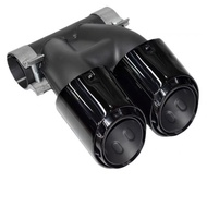 Suitable For Porsche 718 981boxster Carman Exhaust Pipe Modified GTS Dual Output Three-Layer Black T