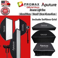 Aputure light box 60x90 / 30x120 / 45x45 softbox for Bowen Mount Light Storm Amaran