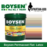 Boysen Color Series Permacoat Flat Latex Acrylic Latex Paint 4L