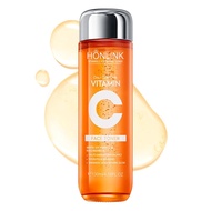 Vitamin C Hydrating Face Toner 130ml, Gentle Daily Toner with Niacinamide & Hyaluronic Acid, Alcohol