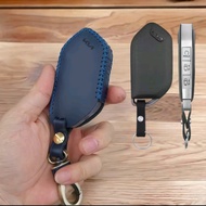 Leather Key Case for KIA EV5, KIA EV7, KIA EV9 2024, 2025, handmade Genuine Leather