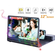 6D Smartphone Enlarged Screen F11 12inch Magnifier Phone Screen with Bluetooth Speaker Portable Spea