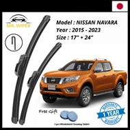 🔥MR WIEPR🔥 NISSAN NAVARA NP300 (2015-2023) MR WIPER JAPAN TECHNOLOGY WIPER BLADE WINDSCREEN WIPER