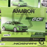 แบตเตอรี่ Amaron Go 95D31L 95D31R