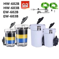 Aquarium JIALU Canister Filter HW-602B EW-603B HW-603B EW-603B HW-604B EW-604B Ultra Quiet 4-Stage C