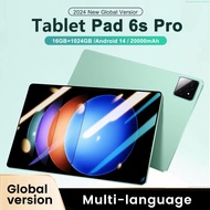 【Product Upgrade】 Global Original Tablet Android 14 Pad 6S Pro Snapdragon 8 Gen2 Tablet 16GB+1024GB 