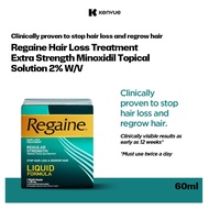 Regaine Regular Strength Minoxidil Topical Solution 2% W/V Solution Stop Hair Loss & Regrow Hair 60m