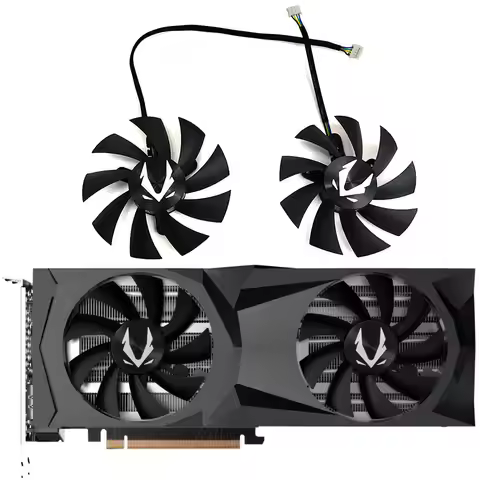 NEW GA92S2U RTX 2070 AMP GPU Fan，For ZOTAC GAMING GeForce RTX 2070 2060 SUPER Twin、RTX 2070 2080 AMP