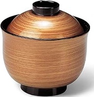 J-kitchens Miso Soup, Bowl, 3.5 inches (3 cm), Gold Kasumi, 3.5 x 3.5 inches (8.9 x 9 cm), Made in J