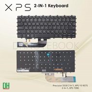 DELL XPS 15 9575 2-In-1 7390 7590 Precision 5530 Backlight Thai-English 0HC1GN 02TDW6 0Y1JNJ 0M4G5X