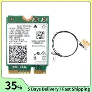 9560NGW WiFi Card+Antenna 1730Mbps Wireless AC 9560 Dual Band 2.4G+5G BT 5.0 802.11Ac M.2 CNVI 9560N