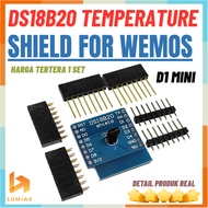 DS18B20 Temperature Sensor Shield Wemos D1 Mini D1 Mini Pro Arduinoesp