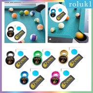 [Roluk] Pool Cue Chalk Holder Compact Billiards Pocket Billiard Chalk Case