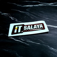 IT SALAYA 3D EMBOSSED STICKER| 2INCHES ONLY