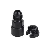 1PC Fuel Line EFI Adapter Fitting 6AN AN6 Male to 3/8" 5/16" Quick Disconnect Push Hardline Aluminum