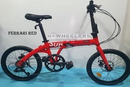 "Ready Stock" Korea No.1 Hot Selling Foldable Bike / Stacato Foldable Bike SHIMANO 7 Speed 20 Inch J