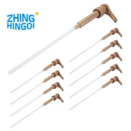 10 Pcs Coffee Milk Tea Dispenser Syrup Pump Gold Liquid Dispenser for  Syrup 8Ml Juice Bottle Dispen