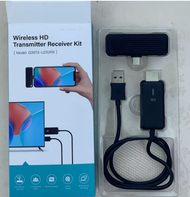 HDMI อุปกรณ์แชร์หน้าจอไร้สาย 1080P HDTV to Type-C HDMI Wireless Transmitter Receiver รับสัญญาณถึง 50