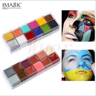 COD Freeongkir IMAGIC Festival Party Fancy Dress Beauty Face Body Paint Oil Painting Art Eyeliner