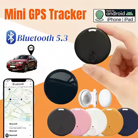 New Mini Gps Tracker Smart Bluetooth Locator System FindMy App Air Tag Child Finder Bag Anti-Loss Pe