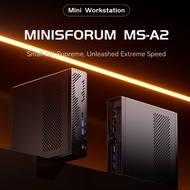 MINISFORUM MS-A2 AMD Ryzen 9 7945HX/9955HX Dual DDR5 3*M.2 PCIe 4.0 NVME Windows 11 Pro Dual 10G SFP