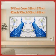 TV Dust Cover 32 Inch 38 Inch 55 Inch Television Cover 60 Inch TV Cover Dustproof Universal Hanging 