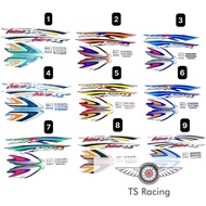 Wave alpha car sticker - wave 2000 - small wave