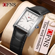 OFNS 1586 square quartz women's watch 3ATM waterproof women's watch -1